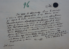 Notizie sui trasferimenti lavorativi e sulla famiglia Foresti, dal minutario dell'anno 1930