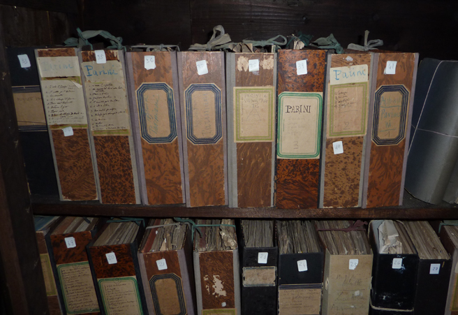 Dettaglio di parte del fondo