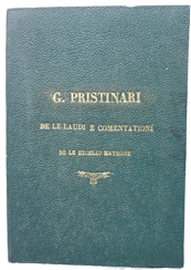 Quaderno di appunti sulle Rime del poeta bergamasco Guidotto Prestinari
